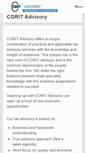 Mobile Screenshot of corit-advisory.com